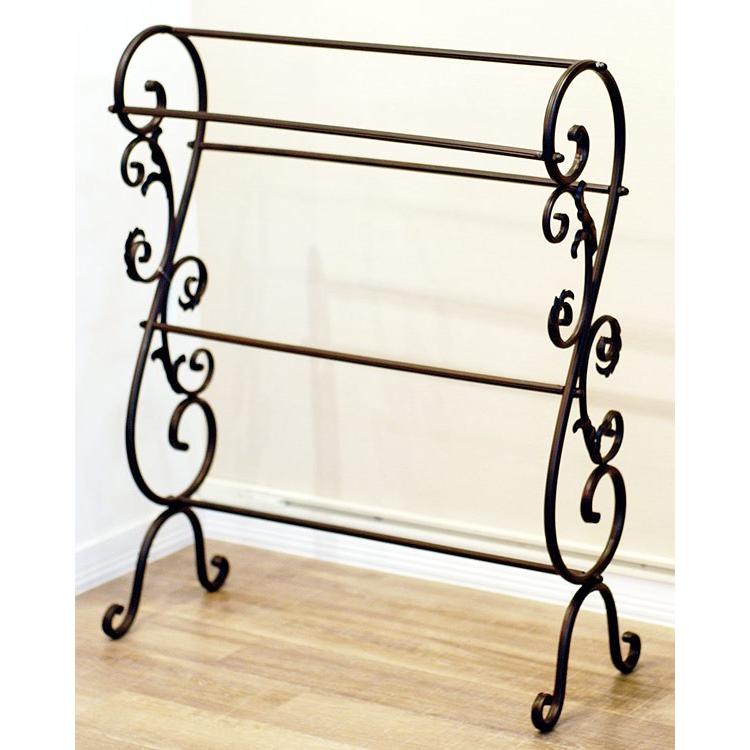 SALE セール アイアン製 タオルハンガー ブラック BK タオル掛け 送料無料(沖縄除外) | 