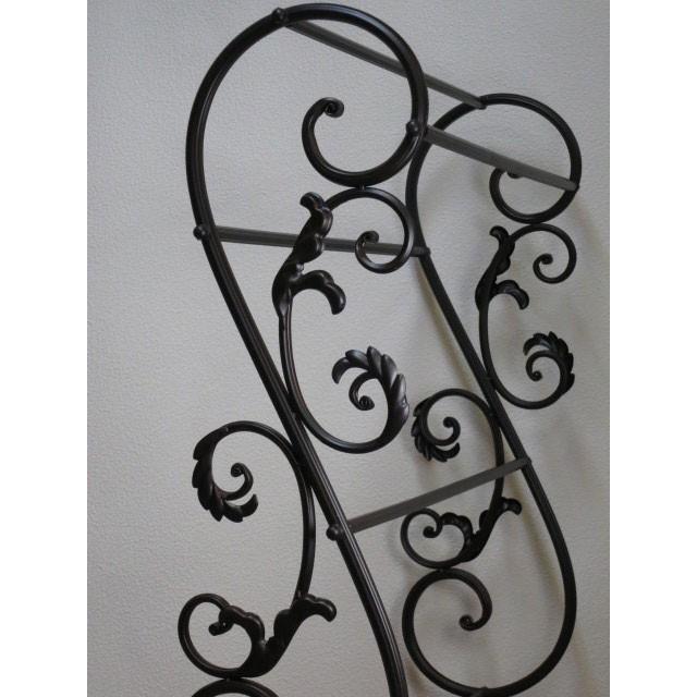 SALE セール アイアン製 タオルハンガー ブラック BK タオル掛け 送料無料(沖縄除外) |  | 01