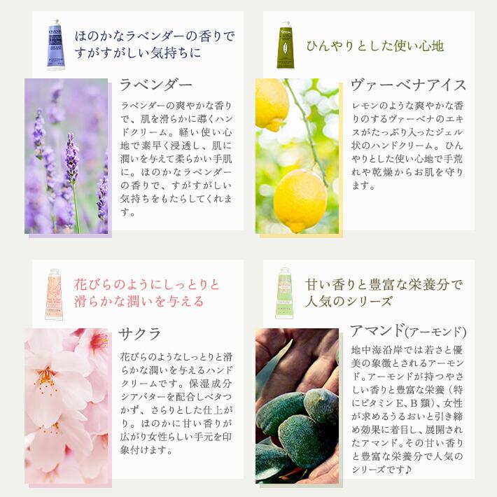 ロクシタン ハンドクリーム ギフト セット 30ml 女性 誕生日 プレゼント シルエット ティッシュポーチ ソープフラワー 陶器プレート | L'OCCITANE | 03