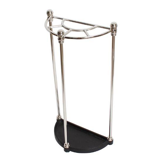 アンブレラスタンド 傘立て 半円 セレブリティ ハーフラウンド シルバー 高級 レインラック 雨の日グッズ アイアン製 送料無料(沖縄除外) |  | 01