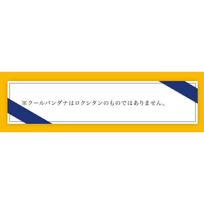 母の日 ギフト 2026 プレゼント 女性 ロクシタン ギフト ハンドクリーム 30ml  クールバンダナ セット 夏 クールタオル スカーフ L'OCCITANE ネコポス | L'OCCITANE | 09