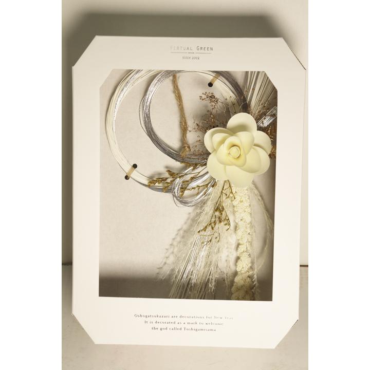 ドライフラワー 結び お正月飾り ( 和洋 水引 正月 ドア飾り おしゃれ