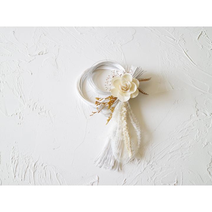 ドライフラワー 結び お正月飾り ( 和洋 水引 正月 ドア飾り おしゃれ