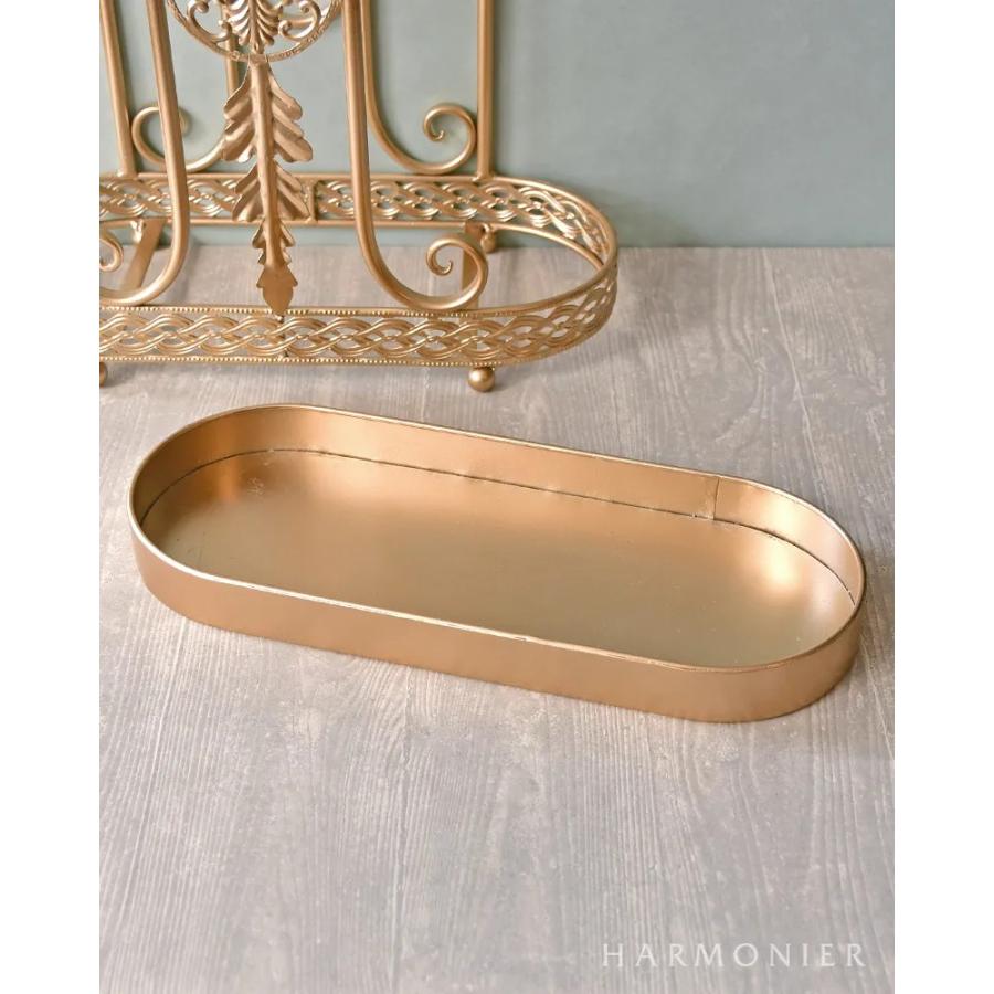 アラベスク アンブレラスタンド オーバル ゴールド 傘立て 雨の日グッズ　アイアン製 ハルモニア HARMONIER 豪華 洋風 素敵 高級感 おしゃれ |  | 08