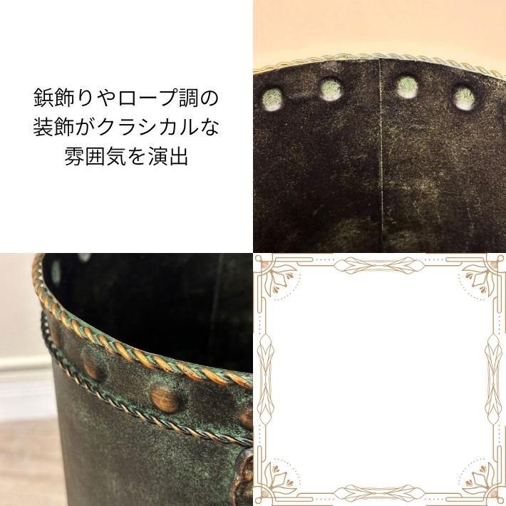 アイアン ライオン 傘立て アンティーク仕上げ アンブレラスタンド