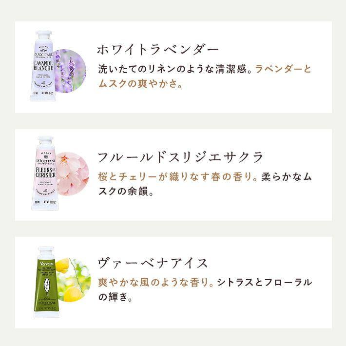 ロクシタン ハンドクリーム ギフト セット ミニ 10ml 女性 誕生日 プレゼント シリコンバッグ タオル バスフィズ ブラシ | L'OCCITANE | 03