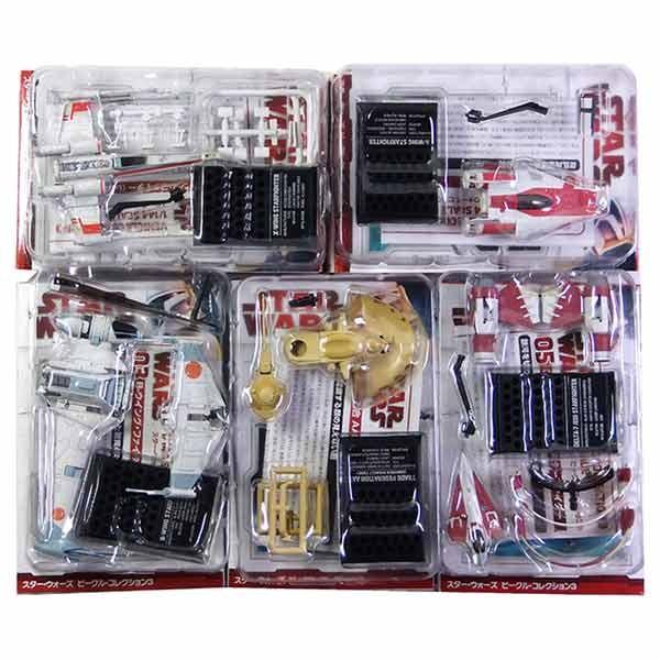 5SET】 エフトイズ 1/144 スター・ウォーズ・ビークルコレクション Vol
