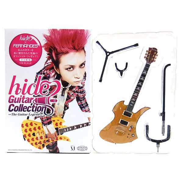 【3】 メディアファクトリー 1/8 hideギターコレクション The Guiter Legend Burny MG-LD レモンドロップ バンド 単品｜tregerhunter