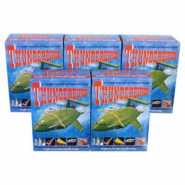 サンダーバード　メカニック・コレクション　未開封 全５種　エフ・トイズ タカラトミー（TAKARA TOMY） 【5SET】 エフトイズ サンダーバード