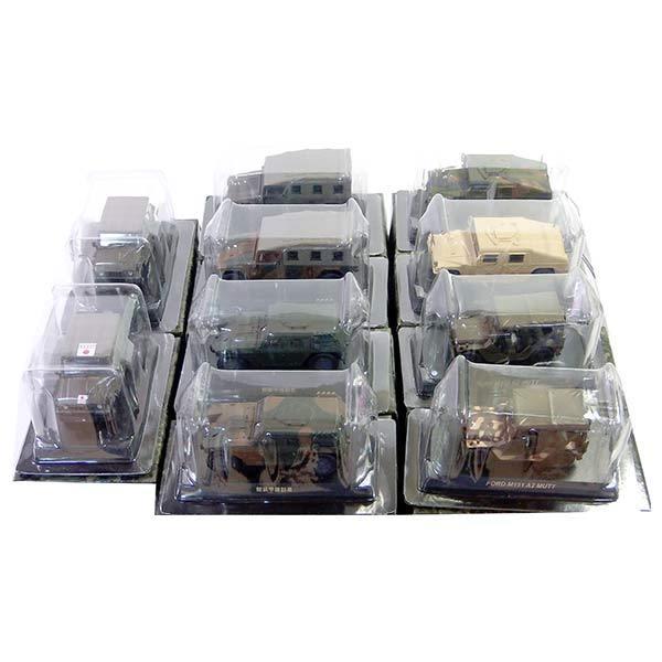 【新品】 【10SET】 京商 1/64 ミリタリービークルミニカーコレクション 全10種セット 【O2380132173】(14900円)