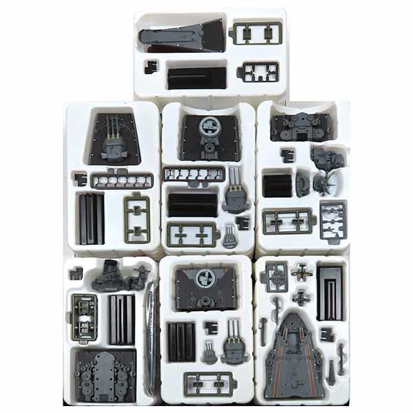2】 タカラ 1/700 TMW 世界の艦船 連斬模型 男たちの大和 捷一号作戦時