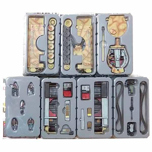 411号車】 タルガ 1/48 鋼密度模型 タイガーI 限定新色 411号車 第一SS