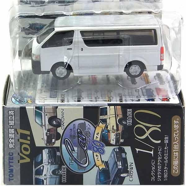 【7】 トミーテック 1/80 ザ・カーコレクション Vol.1 トヨタ ハイエースDX 白 単品 | トミックス
