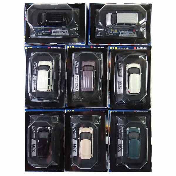 8SET】 童友社 1/64 軽カーコレクション 第2弾 スズキ 全8種セット