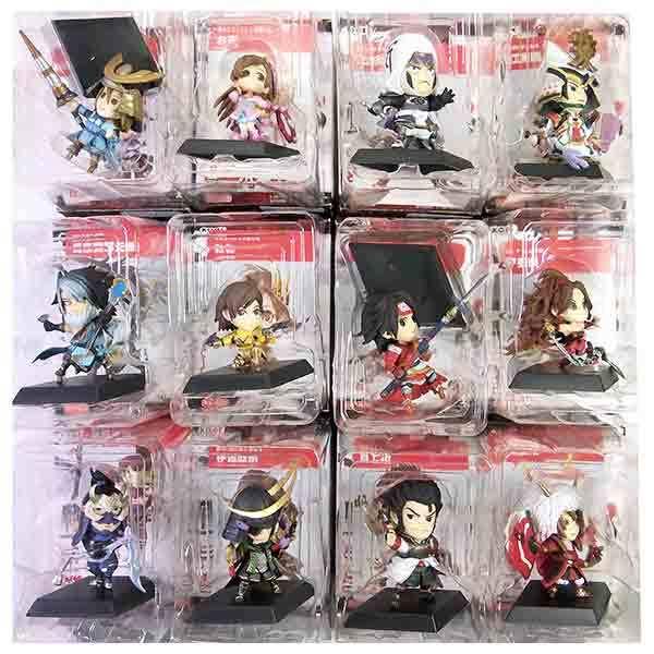 【12SET】 コーエー 戦国無双3 武将ミニフィギュア Vol.1 全12種セットの画像