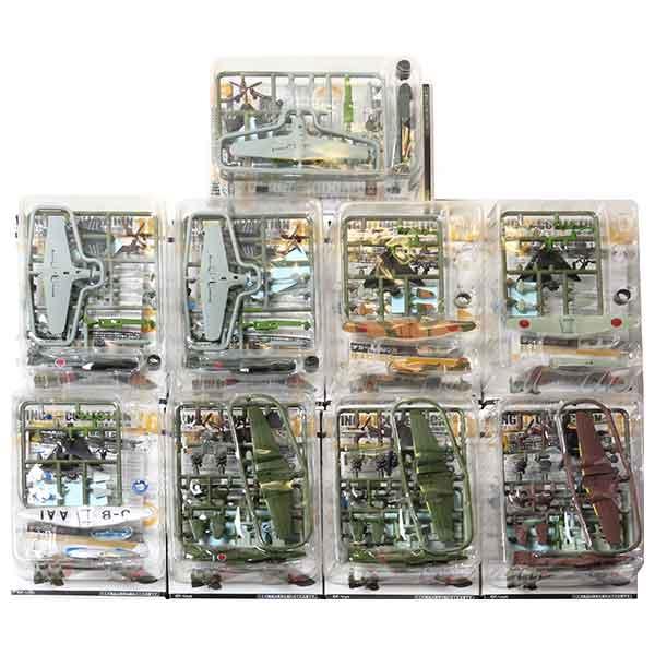 1/144ウイングキットコレクション16 日本の偵察機 F-toys 9SET】 エフトイズ 1/144 ウイングキットコレクション Vol.16 日本の