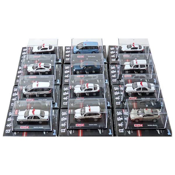 12SET】 ヨーデル 1/72 REAL-X 日本警察シリーズ 全12種セット