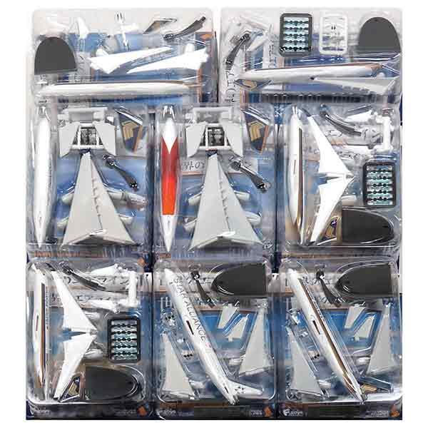 【8SET】 【アウトレット 小箱痛み品】 エフトイズ 1/500 世界のエアライン シンガポール航空 全8種セット_1
