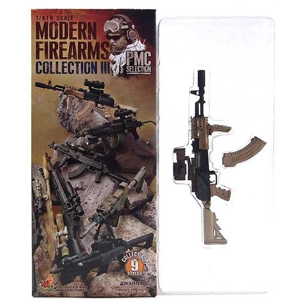 【3】 ホットトイズ 1/6 モダンファイアアームズコレクション Vol.3 AKM W/ ADJUSTABLE AMPLIFIER FLASH HIDER 単品 | 