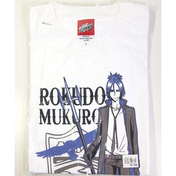 【7361】 定価2,940円→980円 ユー・エス・イー 家庭教師ヒットマンREBORN！Tシャツ 骸B ホワイト Lサイズ アニメ 漫画 映画 コミック｜tregerhunter