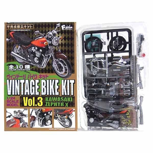 3】 エフトイズ 1/24 ヴィンテージバイクキット Vol.3 カワサキ 3】 エフトイズ 1/24 ヴィンテージバイクキット Vol.3 カワサキ