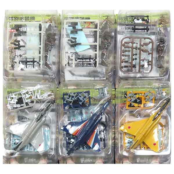 6SET】 エフトイズ 1/144 自衛隊特別塗装機コレクション Vol.2 全6種