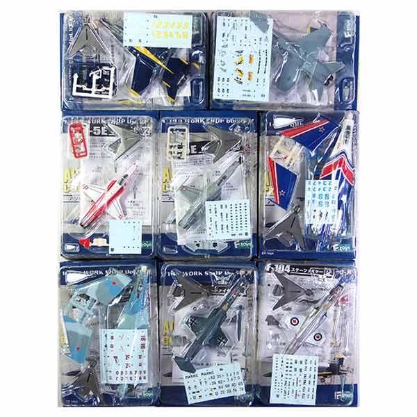 8SET】 エフトイズ 1/144 アクロチームコレクション Vol.2 全8種セット