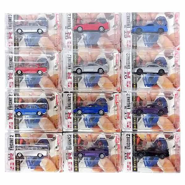 12SET】 タルガ タッカー 1/64 GT-R THE ENGINE2 全12種セット