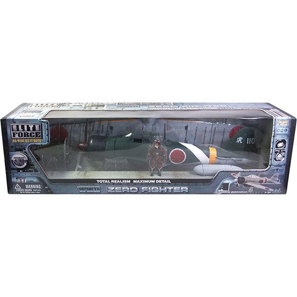 エリートフォース 1/18 ZERO FIGHTER BBI ElLITE FORCE WWII ZERO FIGHTER FIGHTER SCALE 1/18 W