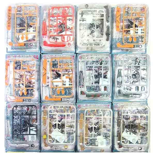【12SET】 エフトイズ 1/144 ウイングキットコレクション Vol.14 WWII 複葉機編 シークレットを含む全12種セット | ファインモールド | 01