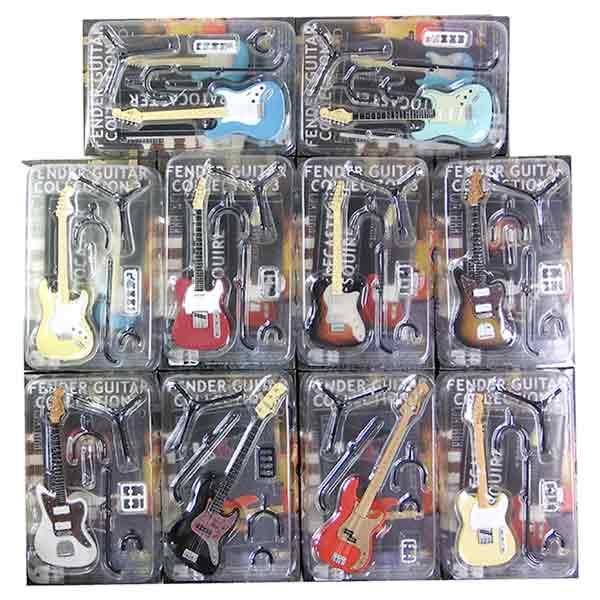 Fender（フェンダー） 【10SET】 エフトイズ 1/8 フェンダーギター