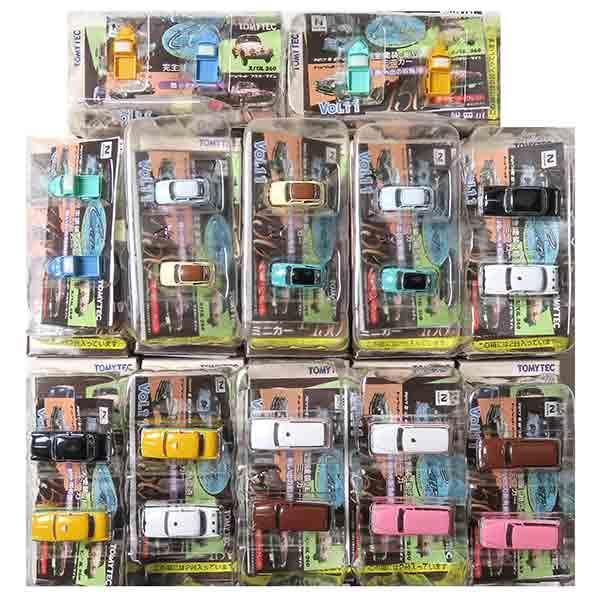 トミーテック カーコレクション 1/150 まとめ売り 1/150モデル「ザ・カーコレクション」に商業車のセットが登場
