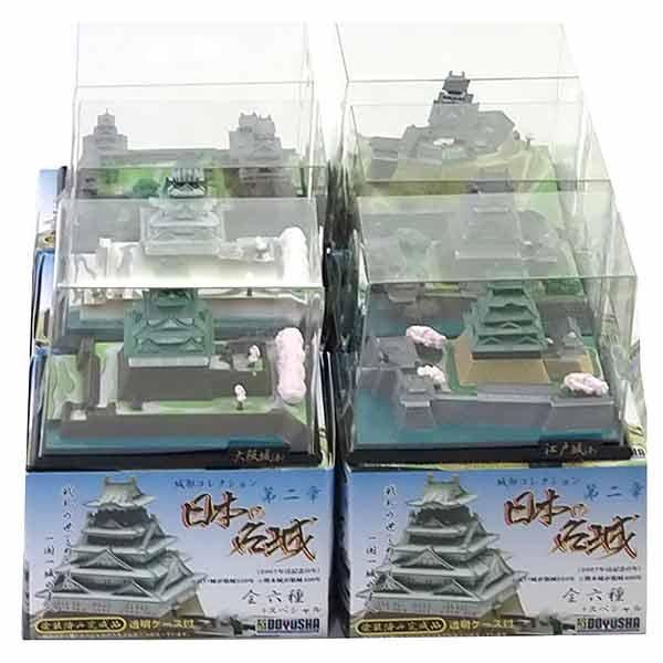 童友社　日本の名城　第二章　全六種 6SET】 童友社 日本の名城 城郭コレクション 第2章 全6種セット