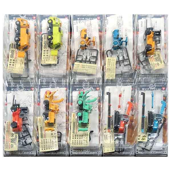 10SET】 藤本サービス 1/150 Nジオコレクション 第1弾 特殊車輌