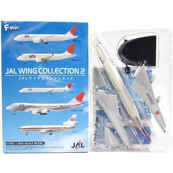 F-toys JAL WING COLLECTION 1&2 boxまとめて 童友社（DOYUSHA） 【7】 エフトイズ 1/500 JALウイングコレクション
