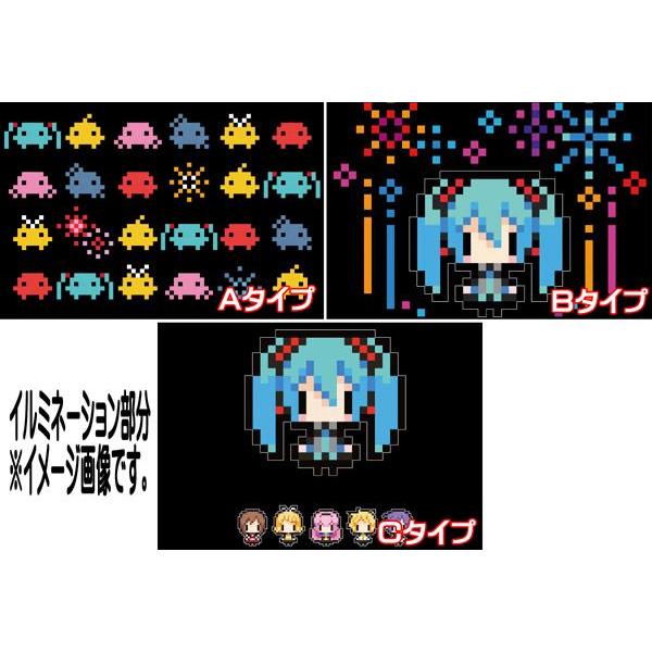 タイトー 初音ミク イルミネーション Tシャツ ブラック 全6種セット 