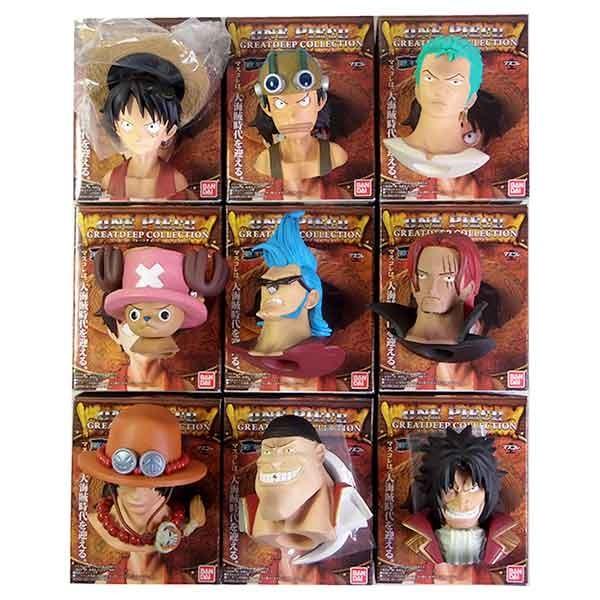 【9SET】 バンダイ マスコレ ONE PIECE ワンピース グレートディープコレクション シークレット含む全9種セット｜tregerhunter｜02