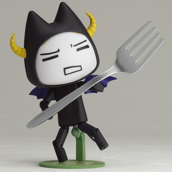 【悪魔トロ 黒Ver単品】 タイトー プライズ リボルテック どこでもいっしょ トロ/クロ No.6 天使と悪魔Ver. | 