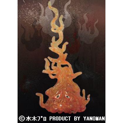 6】 やのまん 水木しげる 妖怪フィギュア 大百怪 怪帰録 釣瓶火 彩色