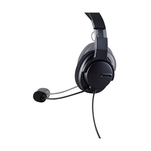 エレコム 有線ヘッドセット/デュアルマイクノイズリダクション/ミュート・ボリューム手元スイッチ/50mmドライバ/USB-A/両耳/ブラック HS-HP105UNCBK HS HP105UNCBK エレコム 有線ヘッドセット/デュアルマイクノイズリダクション/ミュート ボリューム手元スイッチ/50mmドライバ/USB A/両耳/ブラック