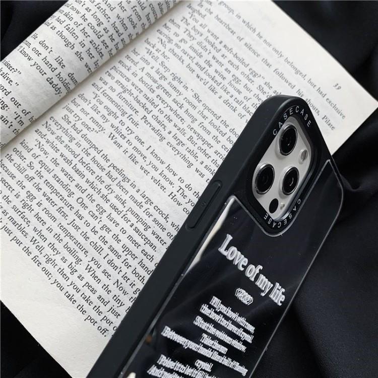 iPhoneケース アイフォンケース iPhone12 iPhone13 pro promax  7.8 se2  鏡面 個性的 ミラー 英字 韓国 おしゃれ シンプル スマホケース オススメ |  | 03