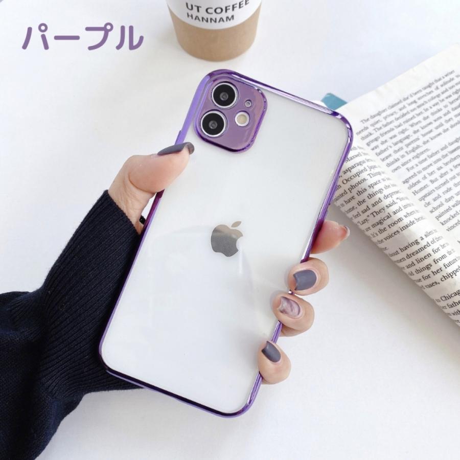 iPhoneケース 透明 アイフォンケース iPhone12 iPhone13 pro promax 7.8.se サイドカラー 背面クリア 韓国 おしゃれ クリア スマホケース メンズ レディース |  | 03