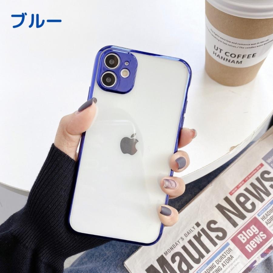 iPhoneケース 透明 アイフォンケース iPhone12 iPhone13 pro promax 7.8.se サイドカラー 背面クリア 韓国 おしゃれ クリア スマホケース メンズ レディース |  | 05