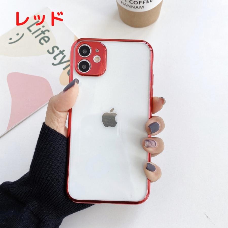 iPhoneケース 透明 アイフォンケース iPhone12 iPhone13 pro promax 7.8.se サイドカラー 背面クリア 韓国 おしゃれ クリア スマホケース メンズ レディース |  | 06