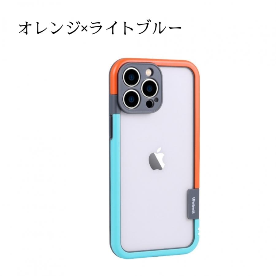 iPhoneカバー アイフォンカバー  iPhone13 pro promax mini サイドカラー  韓国 おしゃれ シンプル スマホカバー オススメ メンズ レディース |  | 03