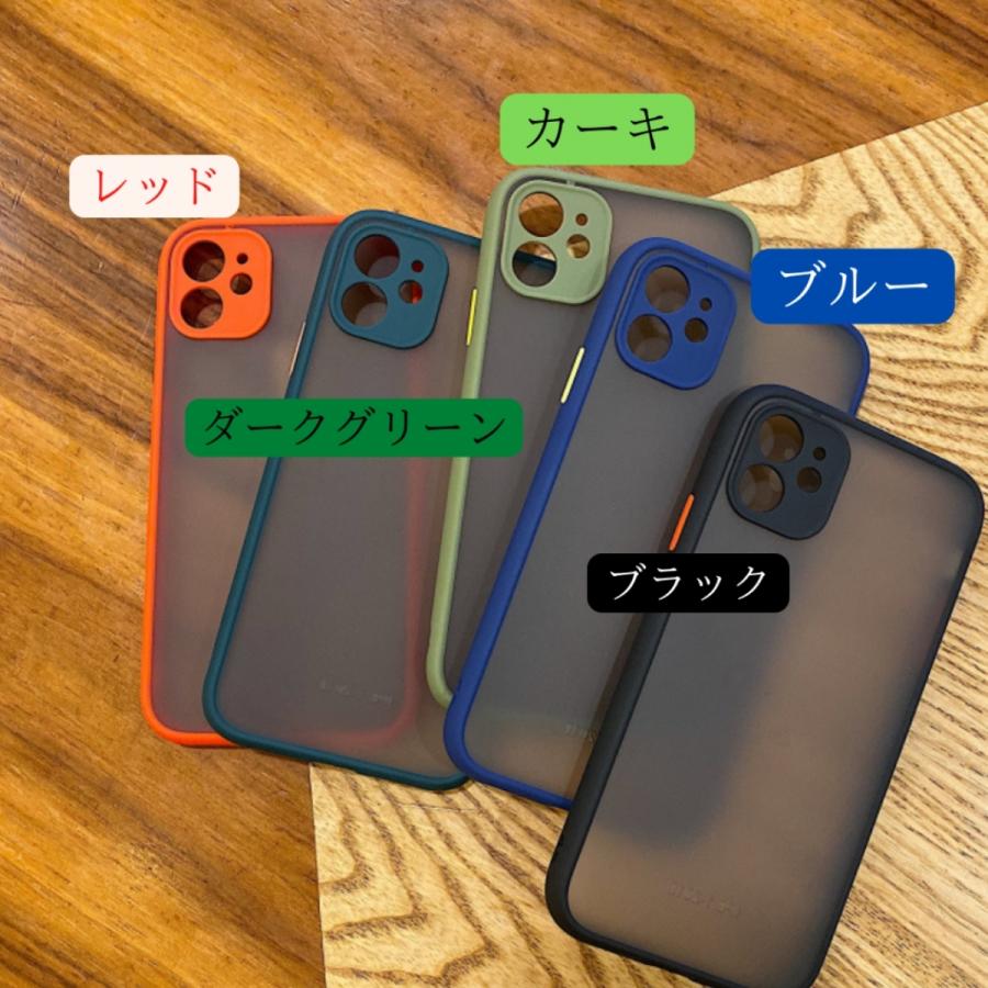 iPhoneケース 透明 半透明 アイフォンケース 12 12pro 12promax