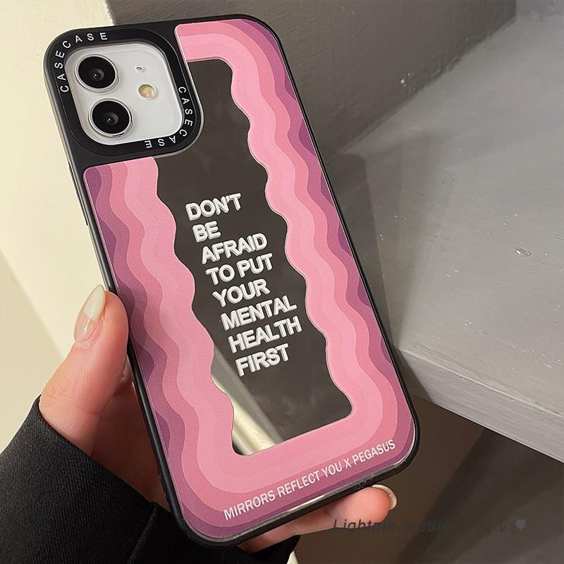 iPhoneケース アイフォンケース iPhone12 iPhone13 pro promax  7.8 se  鏡面 個性的 ミラー  英字 韓国 おしゃれ シンプル スマホケース オススメ |  | 03