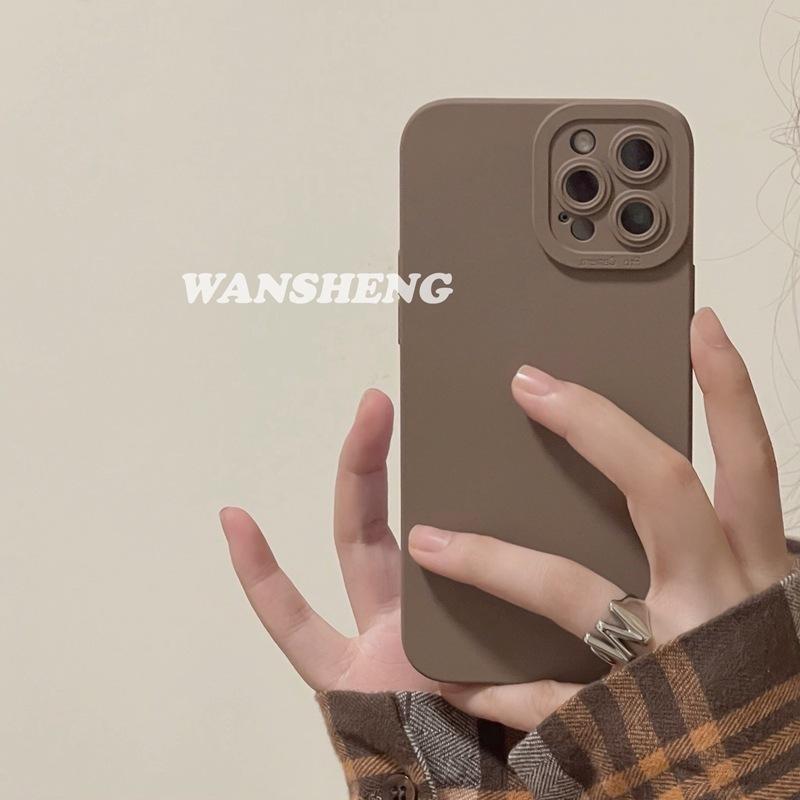 iPhoneケース アイフォンケース iPhone12 iPhone13 iPhone14 pro promax 7.8.se  韓国 おしゃれ ベージュ ブラウン 人気 スマホケース オススメ |  | 02