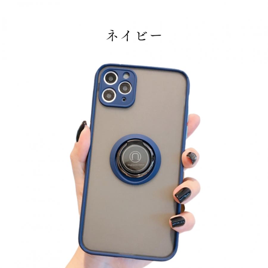 iPhoneケース アイフォンケース iPhone12 iPhone13 pro promax 7.8se2 韓国 おしゃれ 半透明 黒 サイドカラー スマホケース 背面リング付き |  | 03