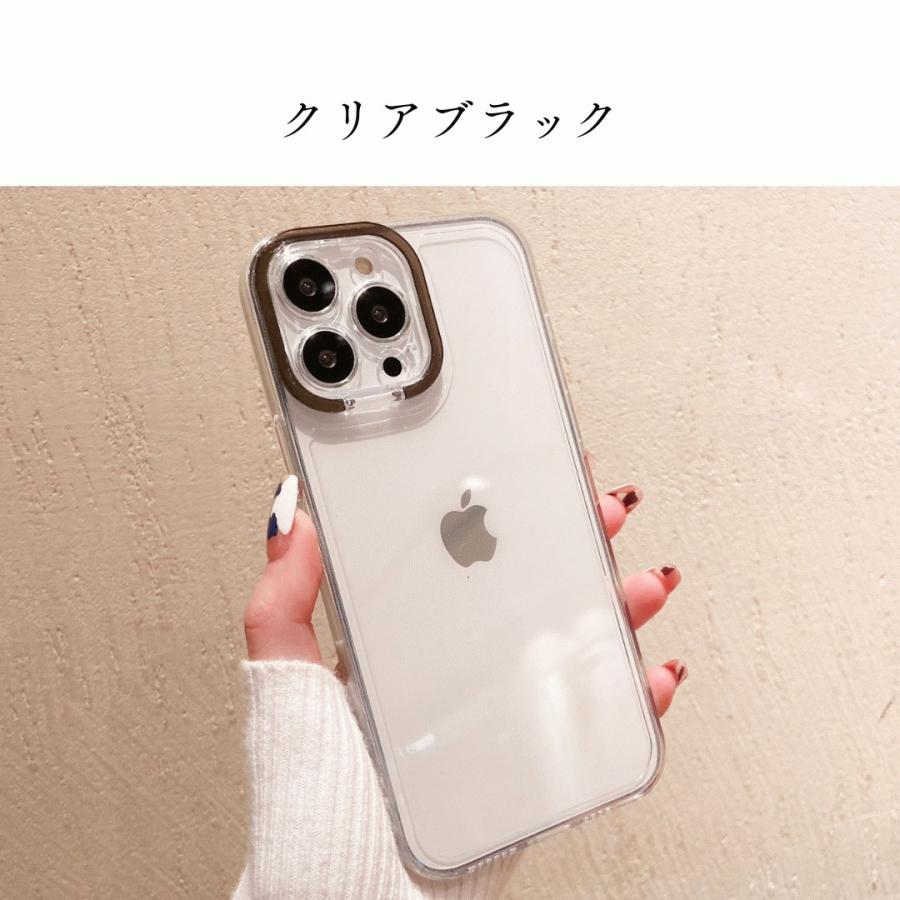 iPhoneケース アイフォンケース iPhone12 iPhone13 pro promax 透明 韓国 おしゃれ シンプル クリア スマホケース スマホスタンド |  | 06